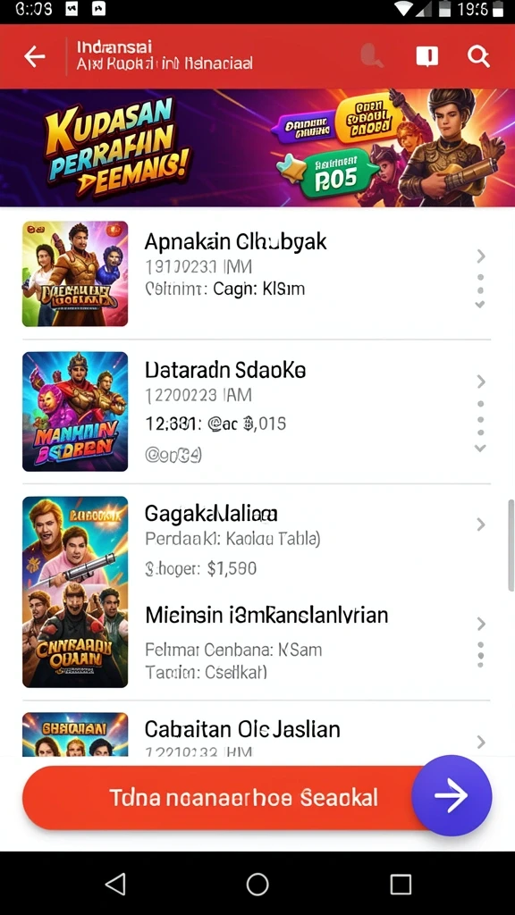 Tampilan antarmuka yang menarik dan mudah digunakan.