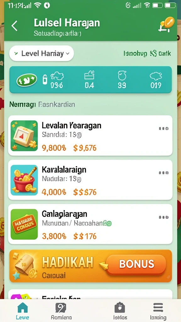 Tampilan antarmuka yang intuitif dan modern.