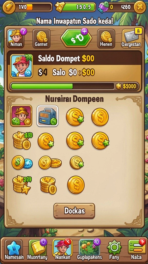 Tangkapan layar menampilkan kelompok pemain dalam mode multiplayer.