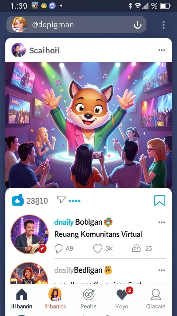 Pilihan mode permainan yang beragam.