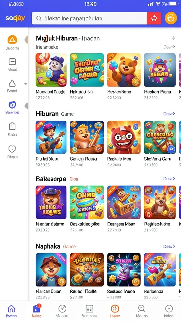 Mode multiplayer yang memungkinkan interaksi antar pemain.
