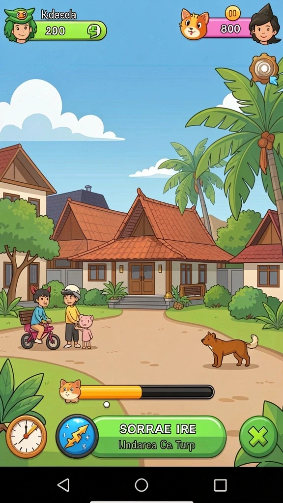 Fitur permainan yang beragam dan seru untuk dicoba.