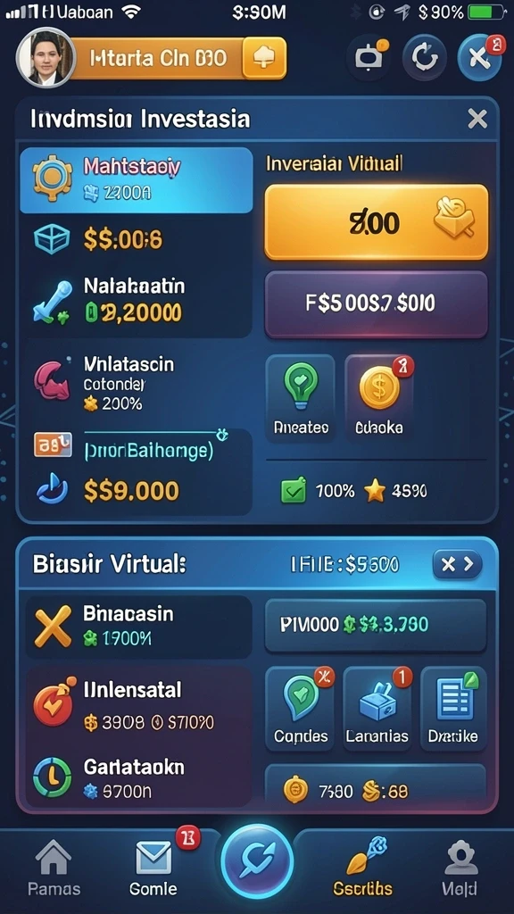Mode permainan yang mendebarkan dan penuh tantangan.