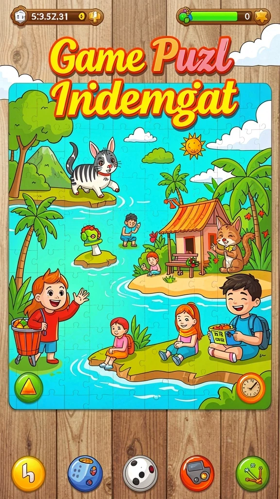 Grafis yang menawan dan mudah dipahami.