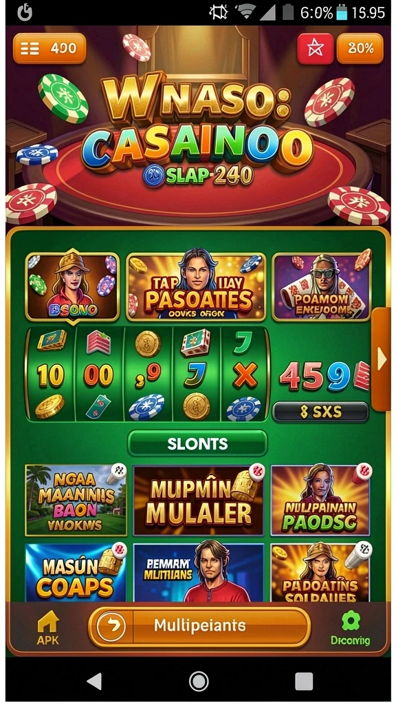 Berbagai pilihan permainan slot seru.