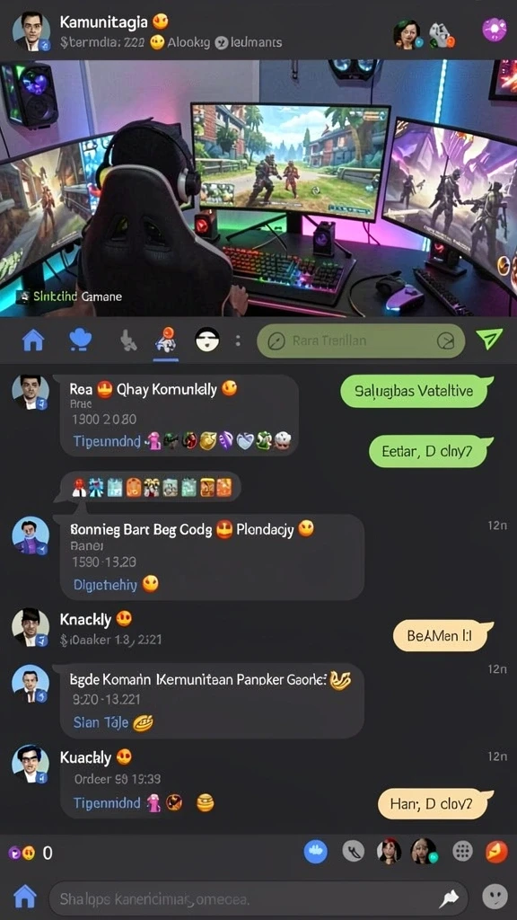 Tampilan grafis yang memukau dan cerah.