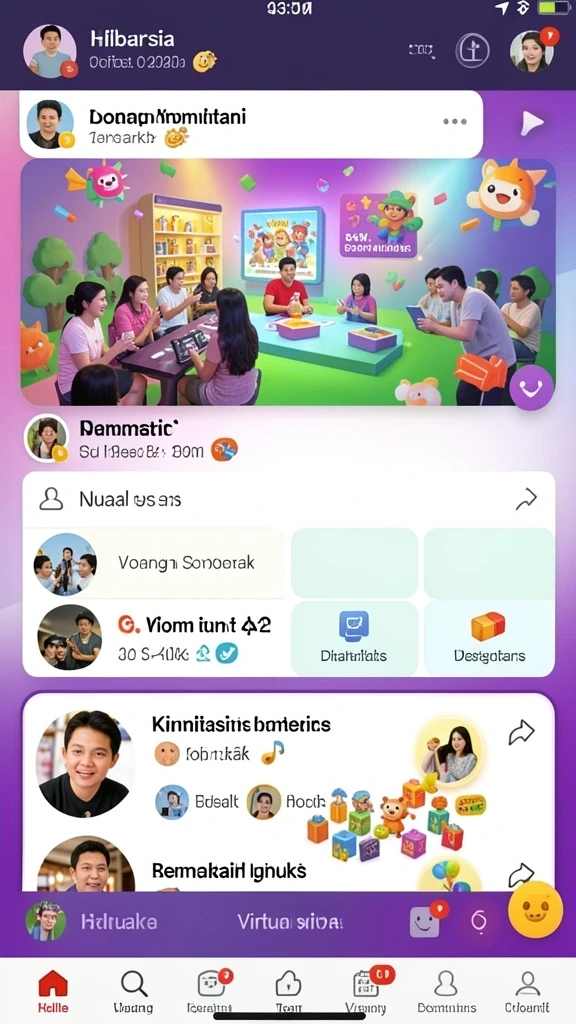 Menikmati berbagai mode permainan yang seru.