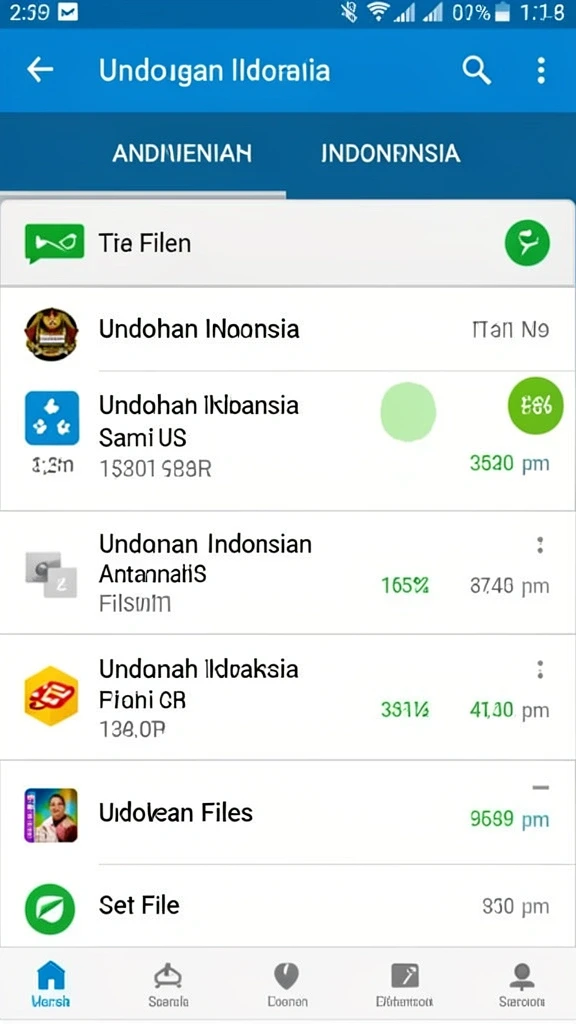 Tampilan antarmuka pengguna yang intuitif dan menarik.