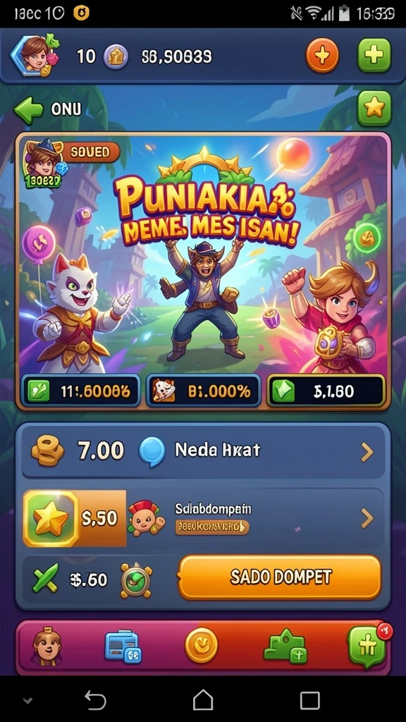 Tampilan antarmuka yang menarik dan mudah digunakan.