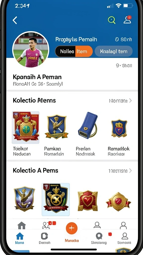 Tampilan antarmuka yang ramah pengguna dan menarik.