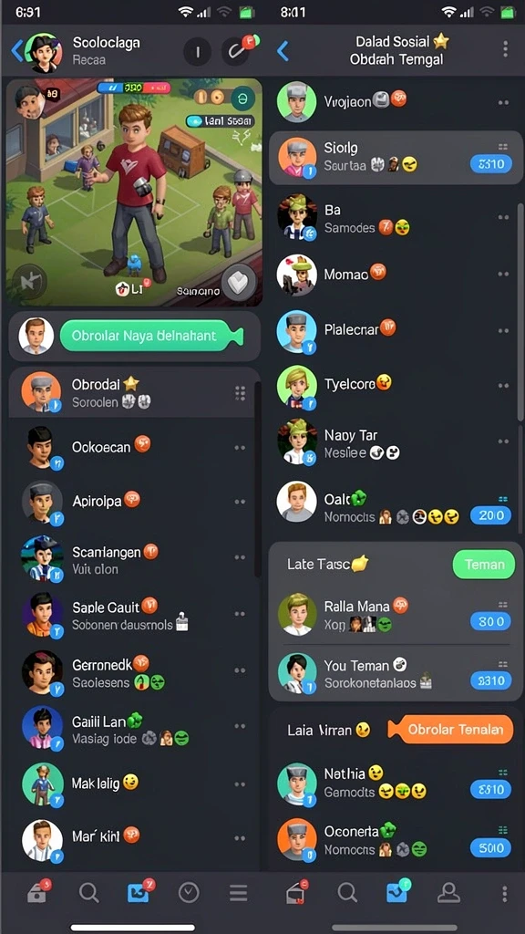 Grafik permainan yang menawan dan detail.