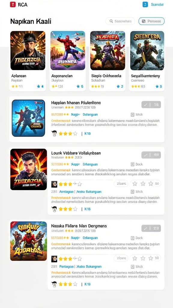 Level baru yang menantang dengan desain unik.