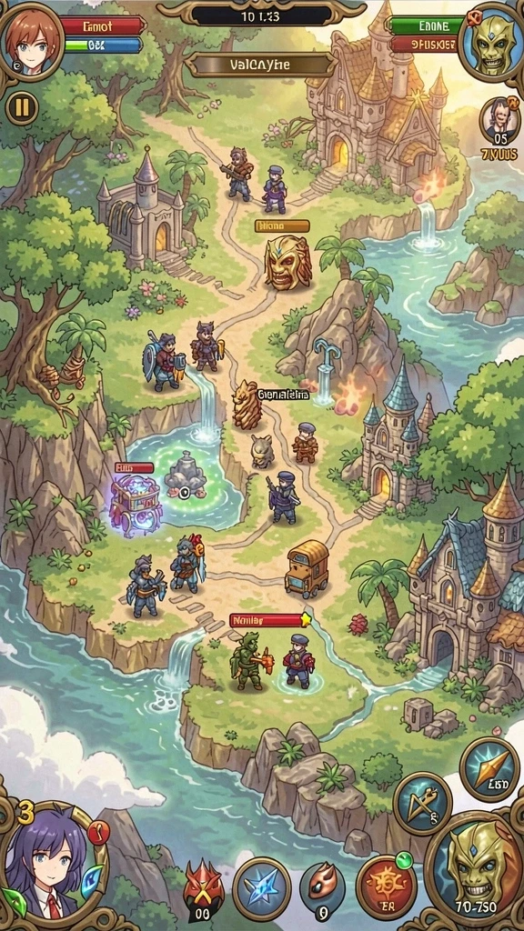 Mode multiplayer yang memungkinkan interaksi dengan pemain lain.