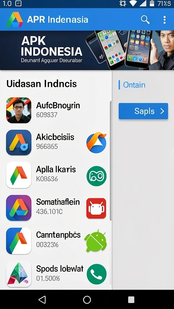 Grafik menawan yang memikat mata.