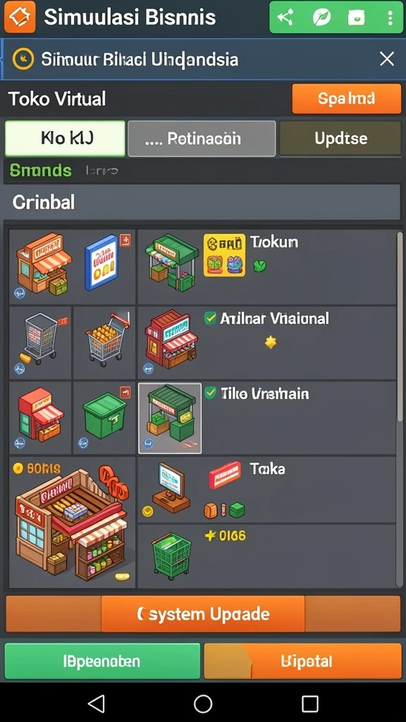 Tampilan awal aplikasi yang menarik dan mudah dinavigasi.