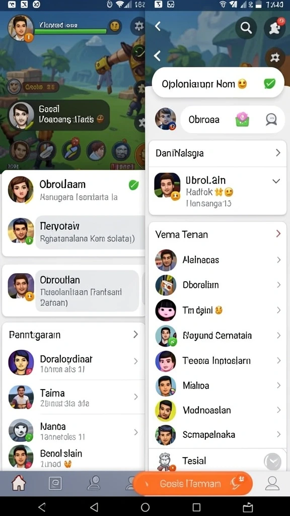 Grafik yang memukau dan pengalaman bermain yang seru.