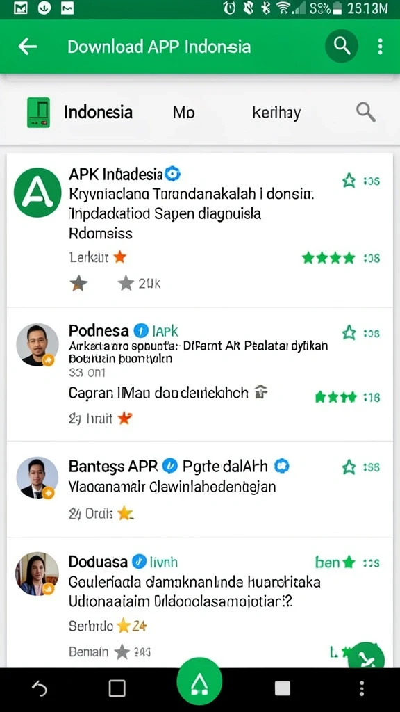 Fitur kompetisi yang menggugah semangat.