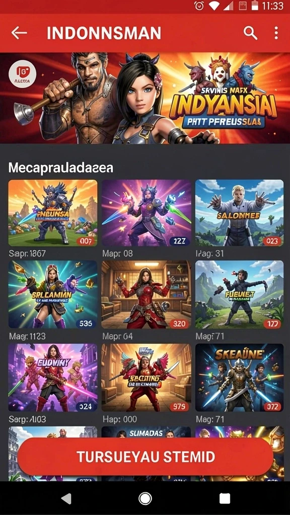 Screenshot aplikasi OLXTOTO dengan tampilan antarmuka yang menarik.