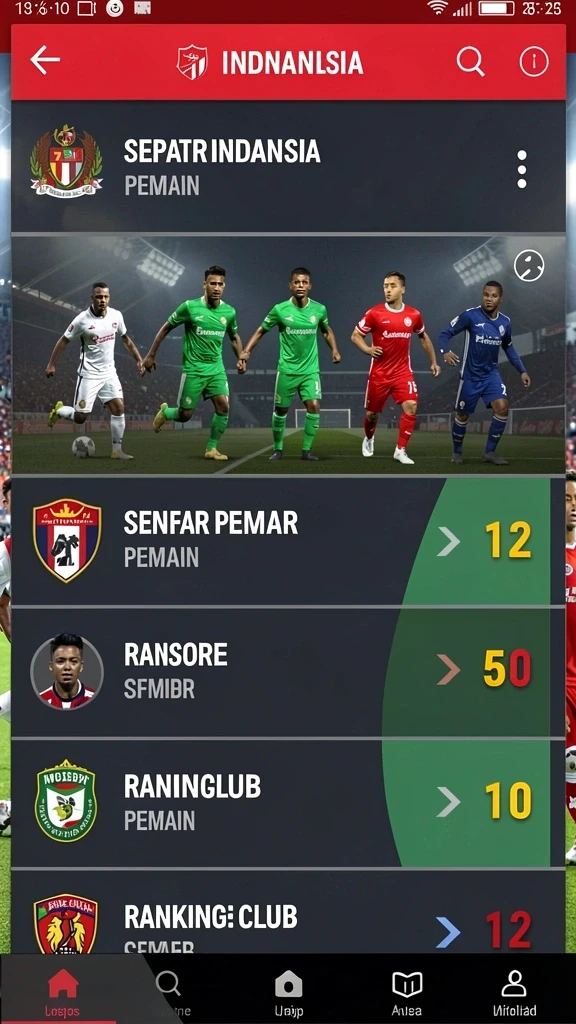Berbagai pilihan permainan tersedia untuk dinikmati.