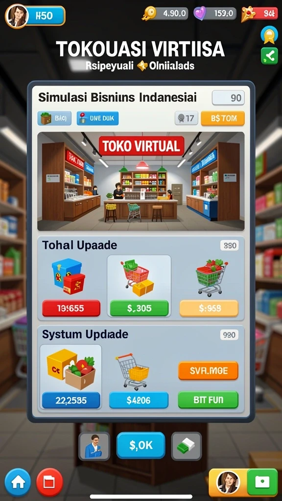 Tampilan menu utama PENITI4D yang menarik.