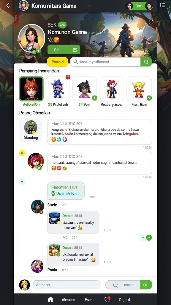 Fitur multiplayer yang memungkinkan bermain bersama teman.