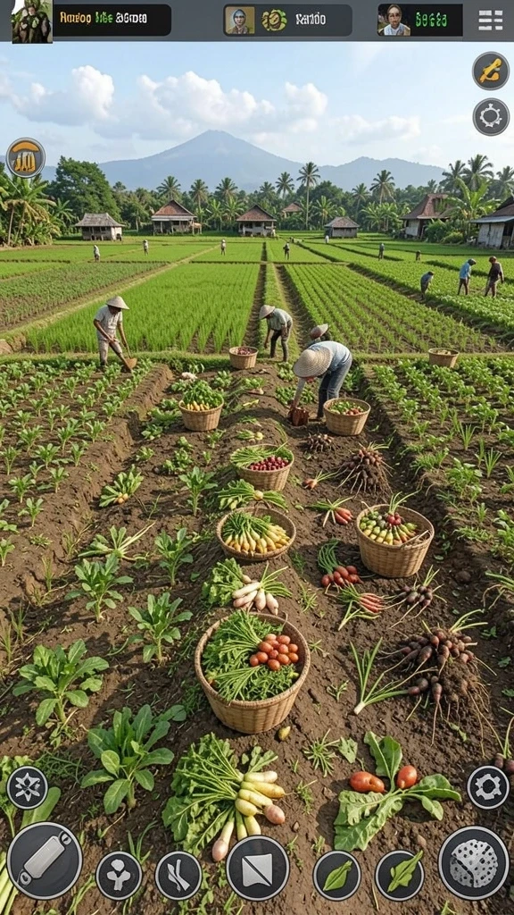 Tampilan awal RPGAME yang menawan dan interaktif.