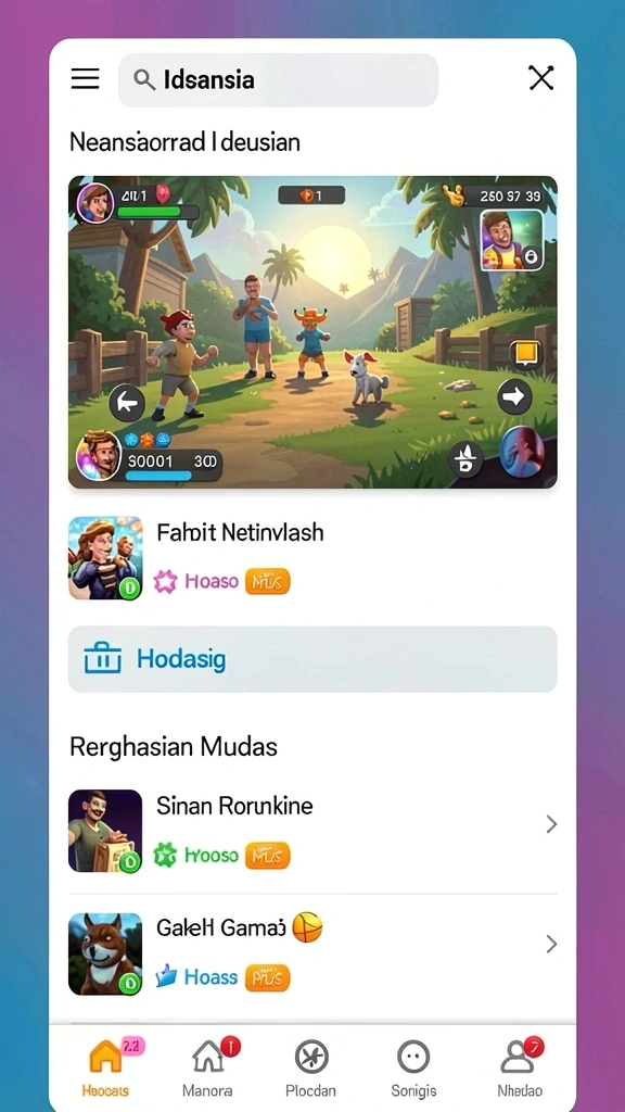 Mode multiplayer yang seru dan kompetitif.