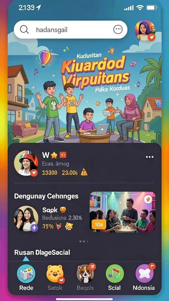 Mode permainan yang beragam untuk semua pemain.
