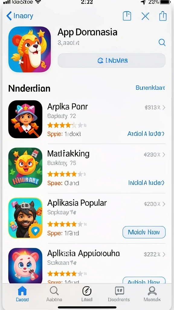 Tangkapan layar yang menampilkan antarmuka pengguna yang ramah.