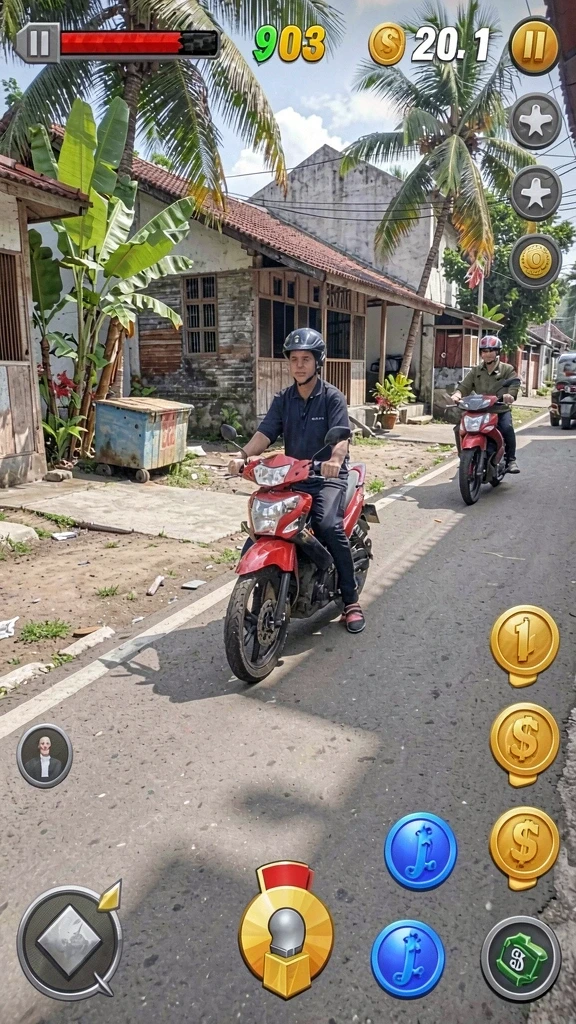 Beragam pilihan permainan yang seru.